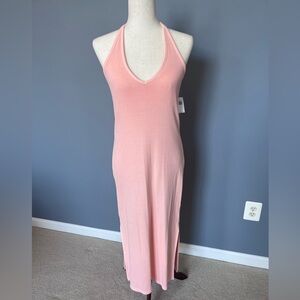 🌸 2 for $10 🌸 NWT Old Navy 100% Cotton Stretchy V Neck Halter Midi Dress